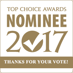 Top Choice Award Nominee 2016